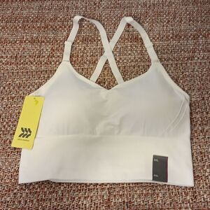 XXL All In Motion Sports Bra Women's White New With‎ Tags